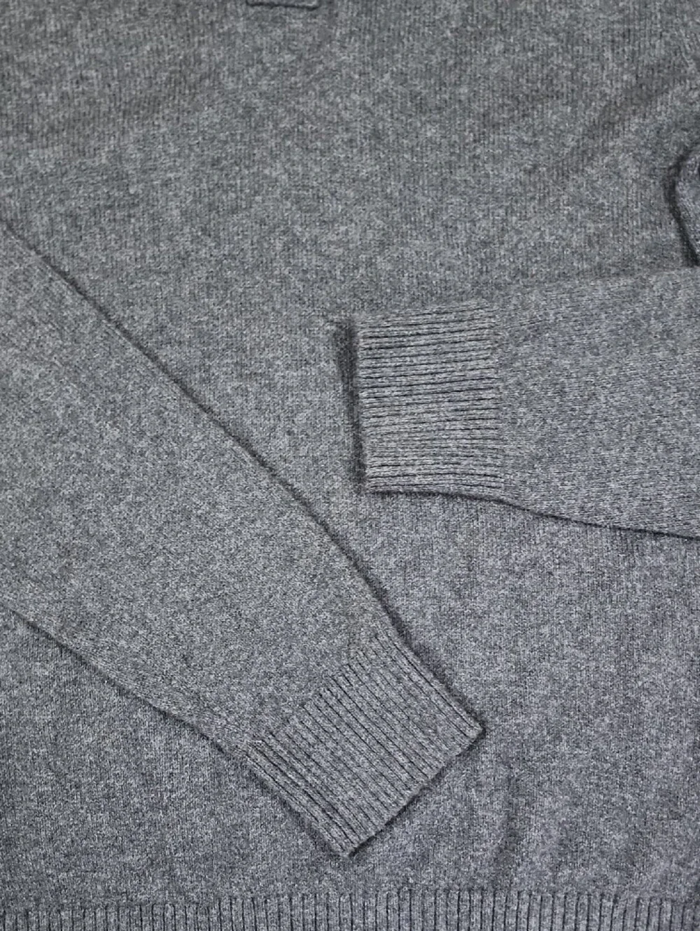 Banana Republic Dark Charcoal Turtleneck Shawl-Collar Sweater